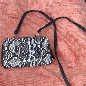 cute snake print crossbody